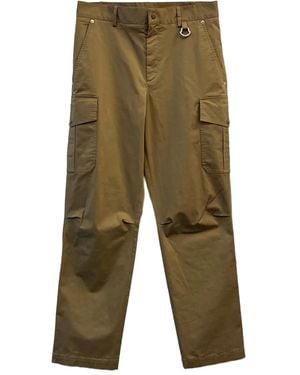 Moncler Cargo-Pocket Ring Trousers - Green