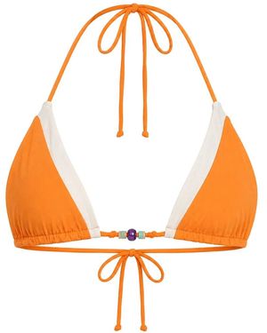 BOUND Fosca Reversible Bikini Top - Orange