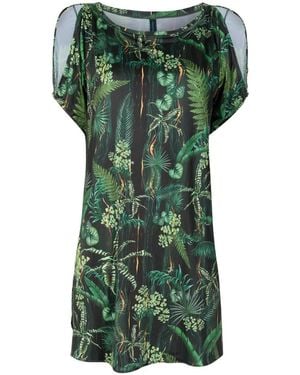 Lygia & Nanny Allat Leaf-Print Tunic - Green