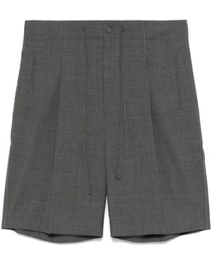 frenken Virgin Wool Shorts - Gray