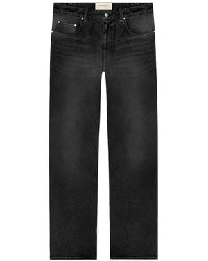 RETERNITY Essential Straight-Fit Jeans - Black