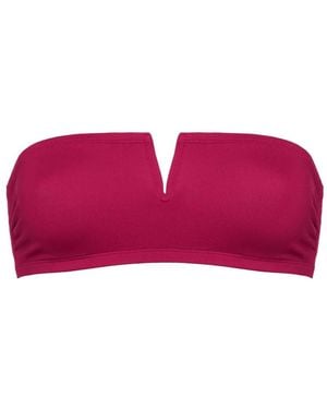 Eres Arcade Bandeau Bikini Top - Purple