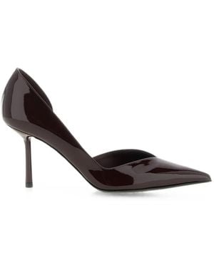 Le Silla Vivienne D'Orsay Court Shoes - Red