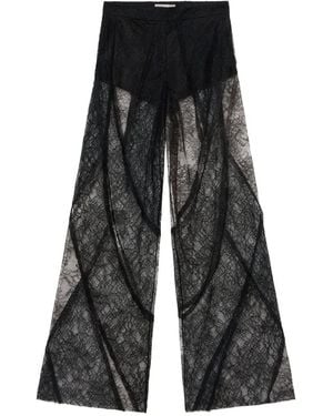 Blumarine Lace Pants - Black