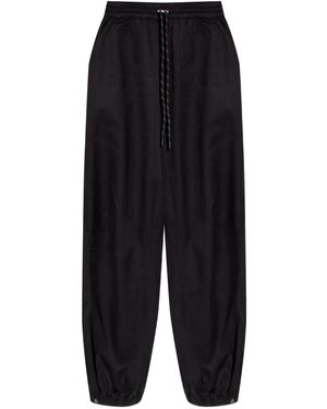 Rethinkit Studios Drawstring-Waistband Trousers - Black