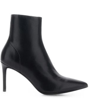 Jeffrey Campbell Nixie Pointed-Toe Ankle Boots - Black