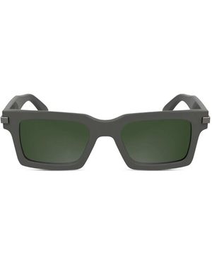 Calvin Klein Lunettes De Soleil À Monture Carrée - Green