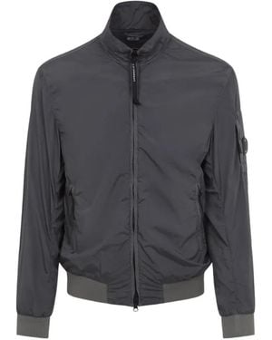 C.P. Company Nycra-R Lens Short Jacket - Gray