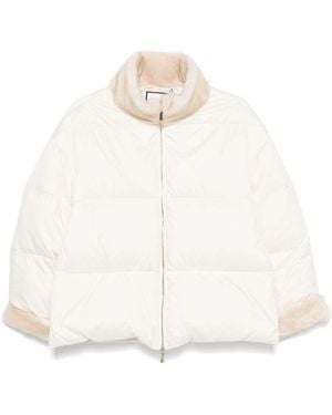 Max & Moi Diba Puffer Jacket - White