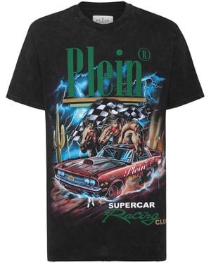 Philipp Plein Racing Club T-Shirt - Black