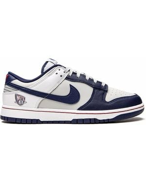 Nike Dunk Low Retro Emb "Nba 75Th Anniversary Brooklyn Nets" Dd3363 001" - Blue