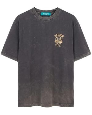 Barrow Camiseta Con Estampado Gráfico - Gris