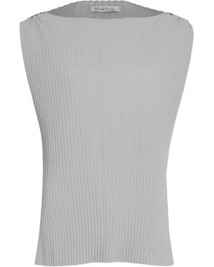 Gloria Coelho Striped Top - Grey