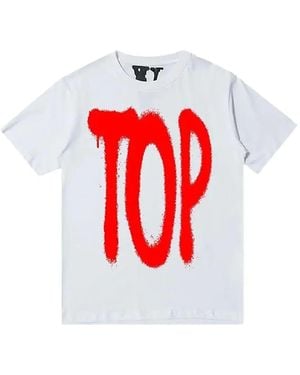 Vlone(GOAT) Graphic-Print T-Shirt - Red