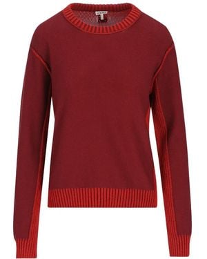 Loewe Anagram-Embroidered Ribbed-Trim Sweater