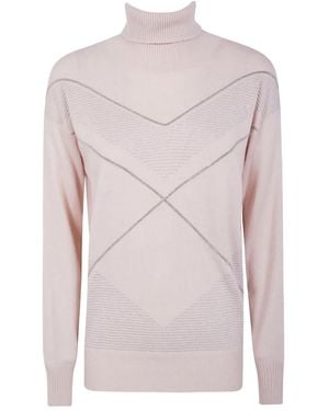 D.exterior Embellished Jumper - Pink