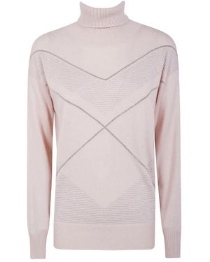 D.exterior Embellished Sweater - Pink