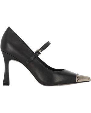 Bruno Premi Cap-toe strap pumps - Negro