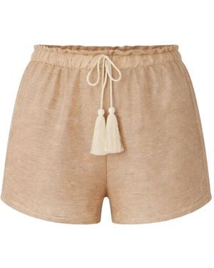 Palmacea Short Irene À Effet Métallisé - Neutre