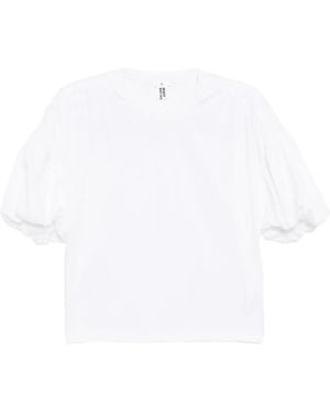 Noir Kei Ninomiya Cotton T-Shirt - White