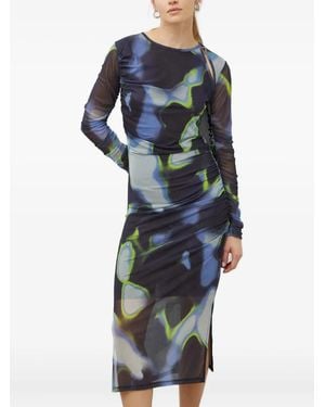 Day Birger et Mikkelsen Ruched Dress - Blue