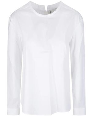 Sibel Saral Hande Long-Sleeve Shirt - White