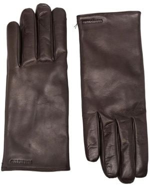 Ferragamo Lambskin Gloves - Brown