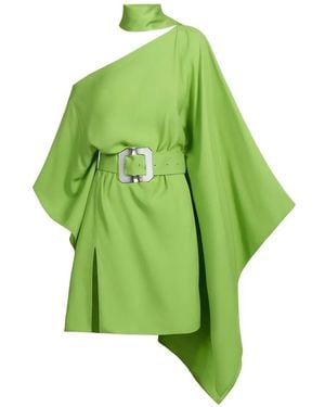 ‎Taller Marmo Taylor Belted Kaftan Mini Dress - Green
