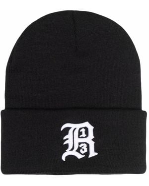 R13 Logo-Embroidered Hat - Black