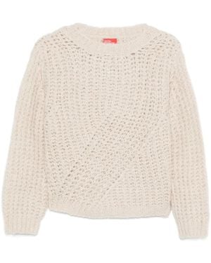 ..,merci Top Con Lavorazione A Trecce - Neutro