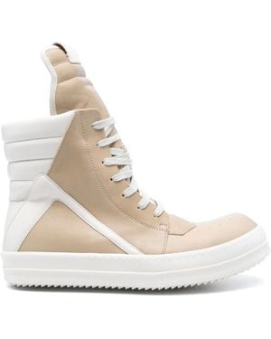 Rick Owens Geobasket Sneakers - Natur