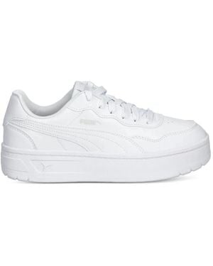 PUMA Court Lally Skye Platform Sneakers - White