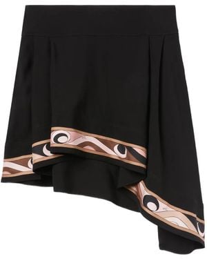 ミニスカート PUCCI Women Mini Skirts 5HJW115H787014 Black Pucci skirt: italian printed skirt | Pucci