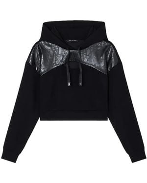 ARMANI EXCHANGE Sudadera Con Capucha Y Logo - Negro
