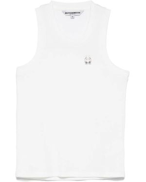 Melitta Baumeister Pierced Tank Top - White