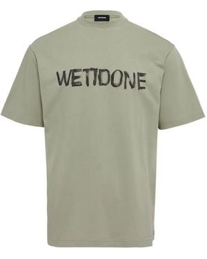 we11done Logo T-Shirt - Green