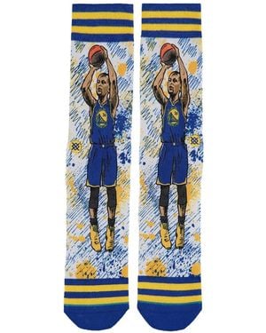Stance Golden State Warriors Graphic-Print Socks - Blue