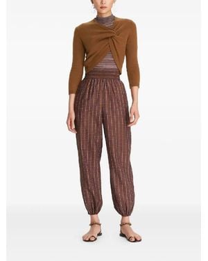 Tory Burch Twist-Detail Cashmere Jumper - Red