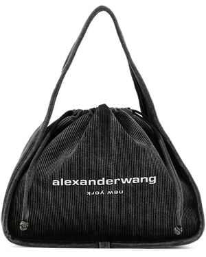 Alexander Wang Ryan ドローストリング バッグ L - ブラック