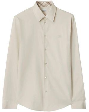 Burberry Cotton Shirt - White