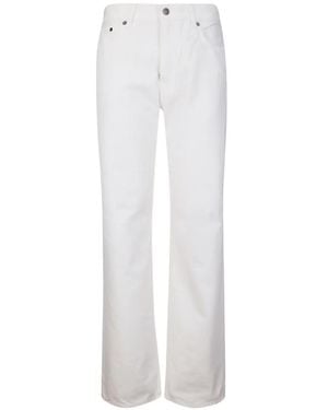 Haikure Logo-Patch Jeans - White