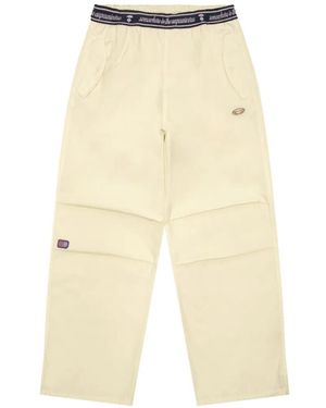 Aape By A Bathing Ape Elastic-Waistband Logo Trousers - Natural