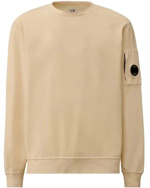 C.P. Company Lens-Detail Sweatshirt - Natural