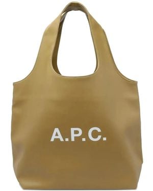 A.P.C. Small Ninon Tote Bag - Natural