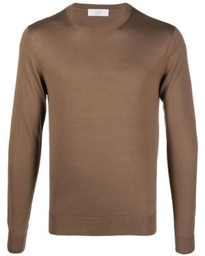 Mauro Ottaviani T-Shirt Aus Seide - Braun