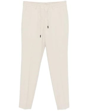 KARL LAGERFELD Drawstring Trousers - White