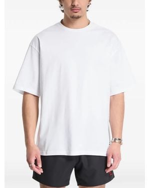 HUGO Tiki Logo-Print T-Shirt - White