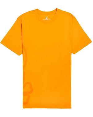 Psycho Bunny Cotton T-Shirt - Yellow