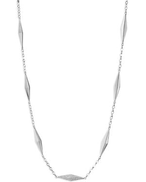 Monica Rich Kosann Sapphire-Embellishment Necklaces - White