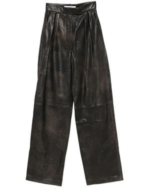 Alex Perry Pantalones Plisados - Gris
